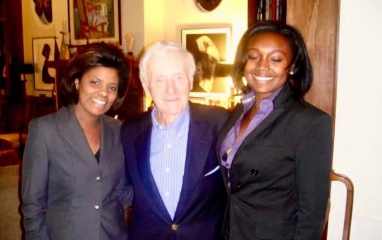 Companion gathering photograph in Jessica’s tribute remembering John Lewis and John Seigenthaler